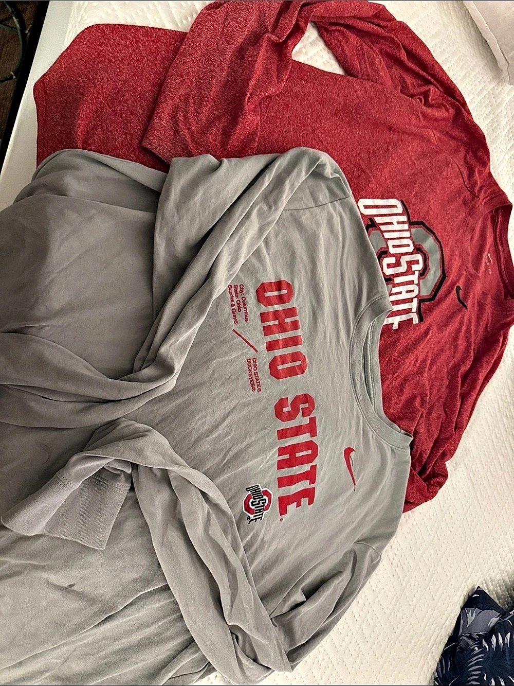 Nike Ohio State Buckeyes Long Sleeve Tee Bundle XL